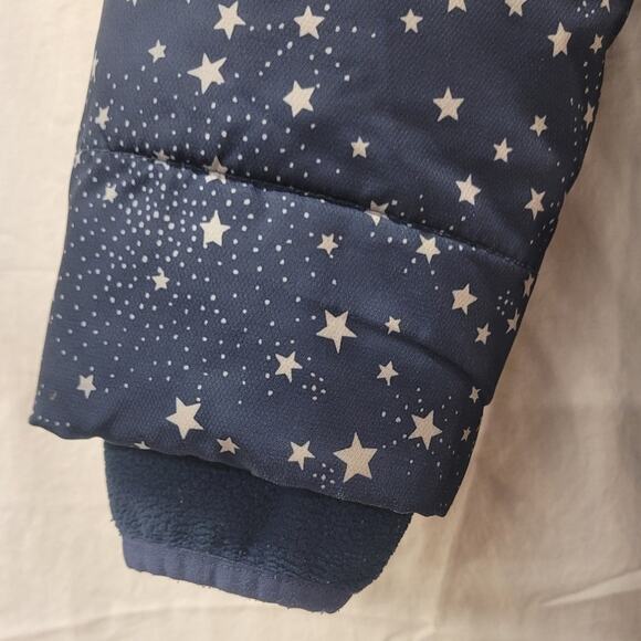 Lands End Jacket Girl's Puffer Jacket Star Print Youth XL - Picture 5 of 8